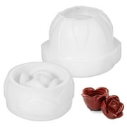1 Set Rose Jar Resin Mold Kit Flower Silicone Mold Jewelry Storage Box Rose Jar Mold Container Epoxy Casting Mould For Diy Crafts